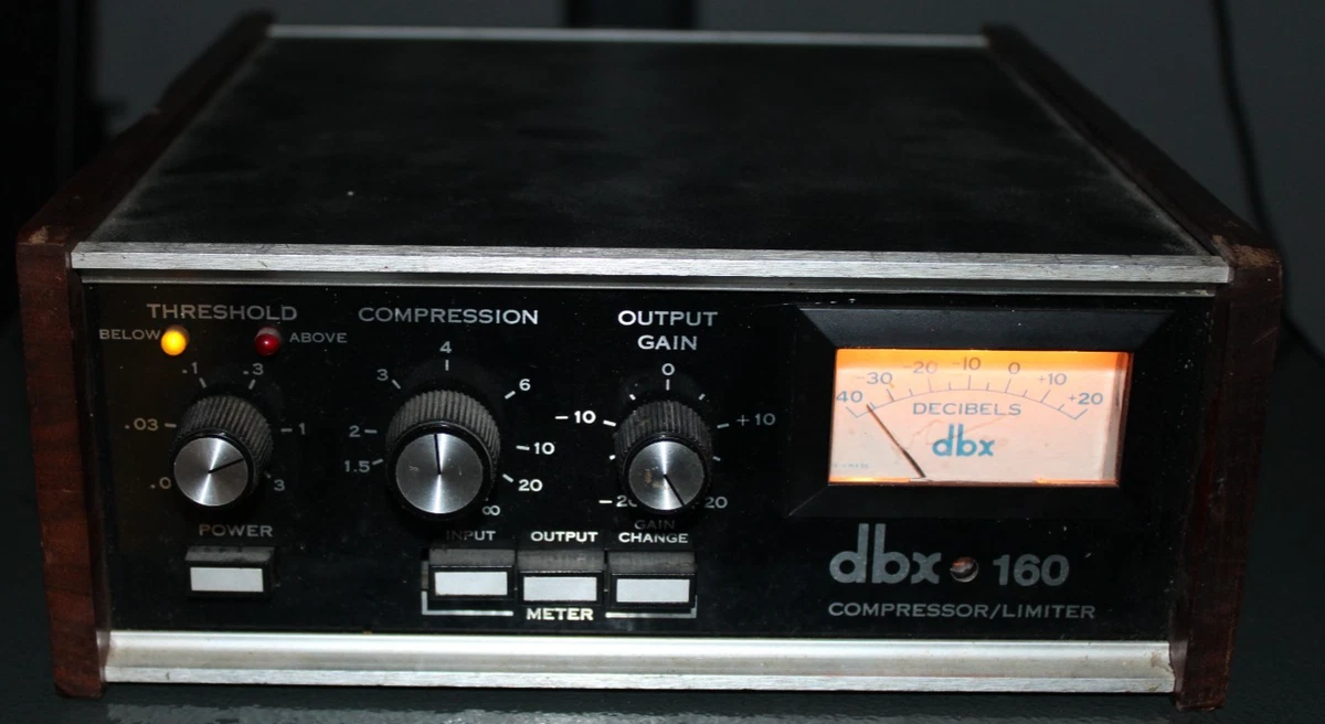 dbx 160A コンプレッサー dbx 160A Mono Compressor / Limiter Dynamic Signal Processor Rack