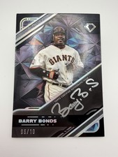 2025 Topps Diamond Icons Barry Bonds Black Poly Auto Silver #BPA-BB