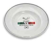 MÄSER Pastateller Gourmet Pasta Teller - Durchmesser 27cm - weiß