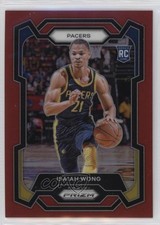 2023-24 Panini Prizm Red Prizm 170/299 Isaiah Wong #154 0m89