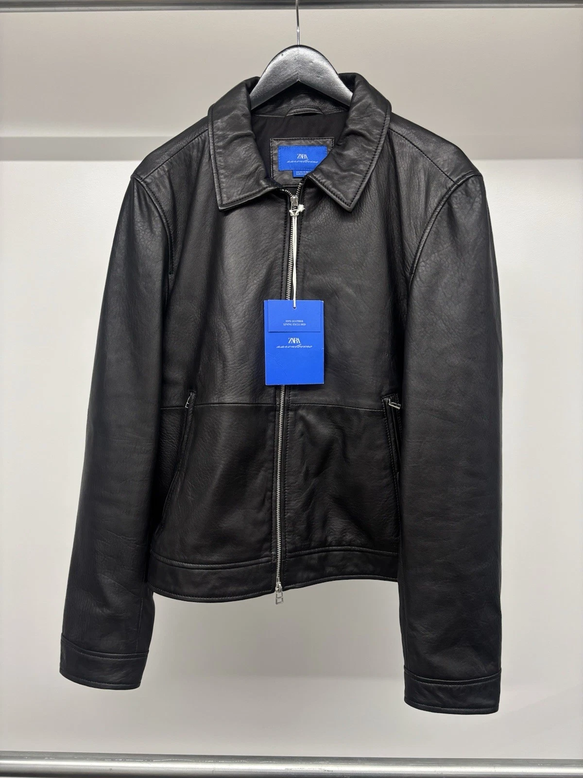 Zara X Aaron Levine Leather Jacket image 1