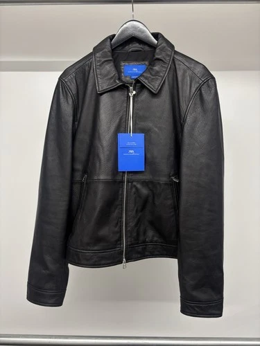 Zara X Aaron Levine Leather Jacket - product listing photo