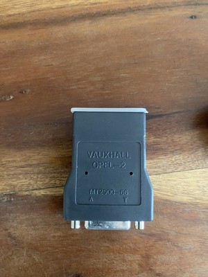 Snap-On Scanner Adapter Vauxhall Opel 2 MT2500-66 MT2500, Modis, Ethos, Solus
