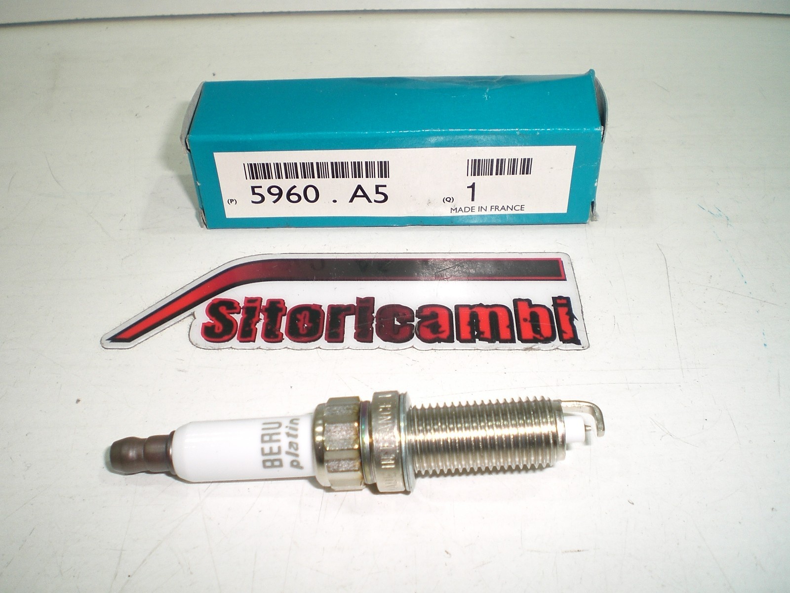 Beru Platinum Spark Plug 12ZR6SP03 Original Suitable For Peugeot Citroen