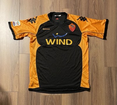 ASローマ 黒アウェイ GIULY 14 Kappa ユニフォーム ヴィンテージ VtG