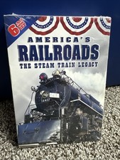 Americas Railroads: The Steam Train Legacy 6 DVD  Video Set