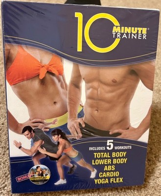 10 Minute Trainer DVD Disc Set Home Workout Program Tony Horton Beachbody