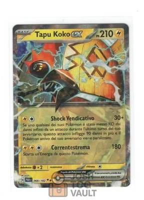 Pokémon Tapu Koko EX PARit Temporal Paradox 068/182 Deutsch - NearMint