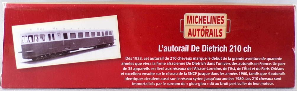 Atlas Ho AL Autorail De Dietrich 210 Chevaux ZZr-21 1934 Motorisable Neuf Boite - Foto 4