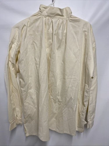 Men's Military Issue Style Shirt,  Civil War, Colonial, Pilgrim Sz M