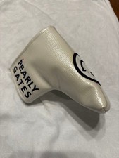PEARLY GATES PG 89 Putter Head Cover White Smile Logo Golf Accessories Used