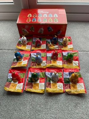 SELTENE Morrisons Disney Weihnachtsglocken Sammlung - FULL SET - inkl. BOX und PACKUNGEN
