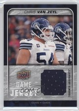 2015 Upper Deck CFL UD Game Jersey Chris Van Zeyl #GJ-CV 0c3