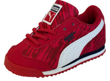 PUMA ROMA DIGITAL Kids Sneakers Shoes Unisex US 6 Toddler Red 14 cm