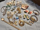 Vintage Lot Of Costume Jewelry - Mix Of Pieces 14kwp, 10krgp, 14kgf