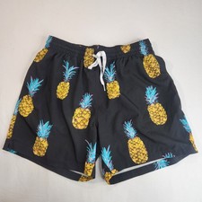 Chubbies The Pineapple Sundaes 5.5 Inch Swim Trunks Mens Medium Summer Shorts