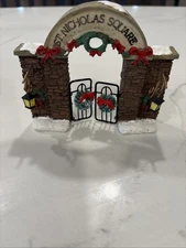 The Village Collection by St. Nicholas Square Arched Gateway Christmas Village 