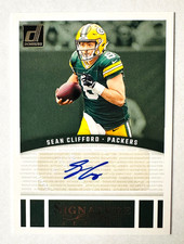 2024 Donruss Sean Clifford AUTO RC Signature Series Packers!