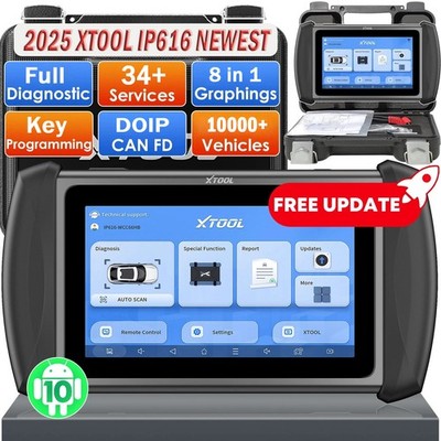 XTOOL IP616 2.0 KFZ OBD2 Diagnosegerät ALLE System ECU Coding Key Programmer NEU