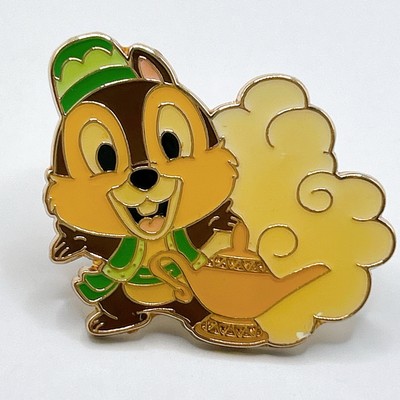 Tokyo Disney Sea Chip Magic Lamp Pin Badge Japan Rare Not for Sale