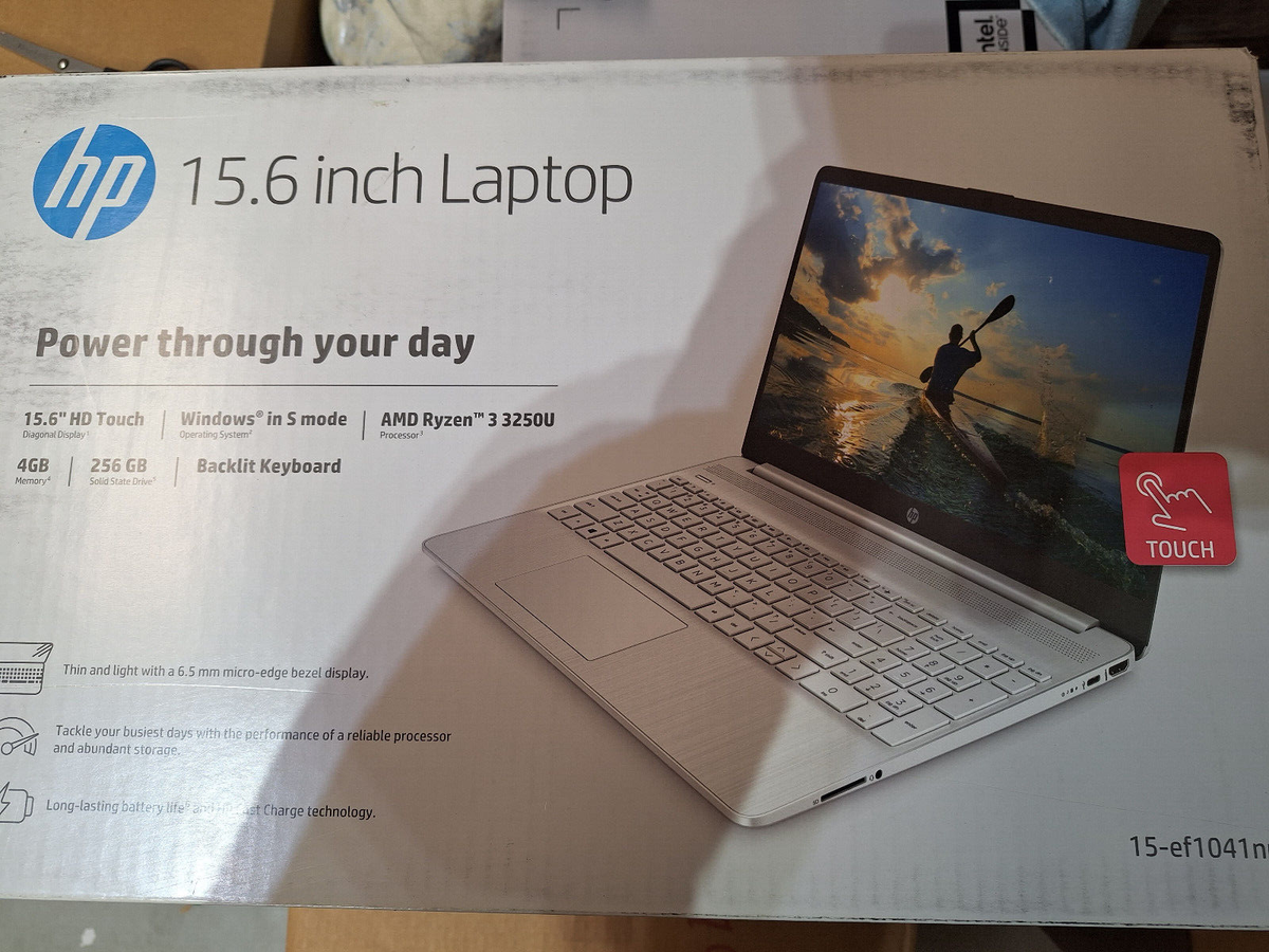 HP HD Touch 4GB RAM 256GB SSD Backlit Keyboard Windows 11