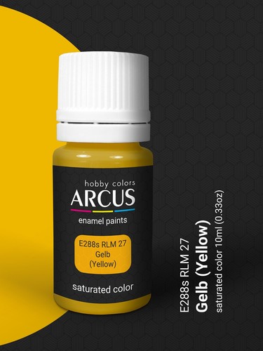 Juego de pintura esmaltada Arcus #E2014 Luftwaffe Loro escuadrón 6 colores en conjunto 10 ml - Imagen 13 de 14