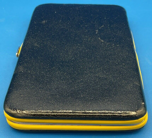 BATMAN Women's Wallet Hinged Black & Yellow 7"x 4" NICE Fast Free Shipping! - Bild 4 von 10