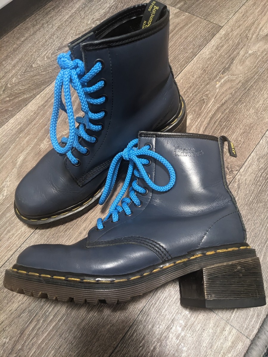 Dr Marten Size womens BLUE Clemency Made In England