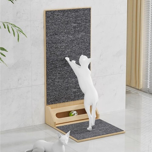 Modern L-Shape Cat Scratching Post – Protect Your Couch with Replaceable Pad - Picture 8 of 8