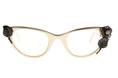 Iconic Indie 90s Pin-Up Style Authentic Vintage Cat Eye