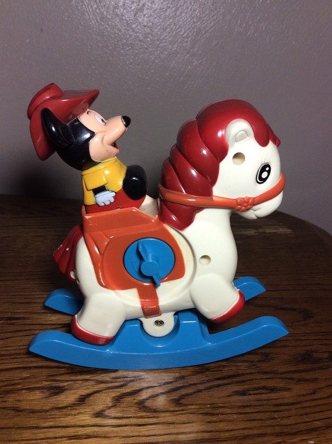mickey mouse rocking horse