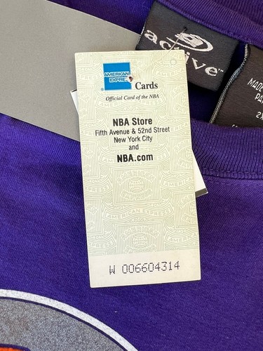 New Sacramento Kings Y2K Purple T-Shirt 2XL NBA Basketball NWT XXL - Picture 7 of 9