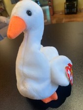 Vintage New ty Beanie Baby "Gracie" w/ Errors