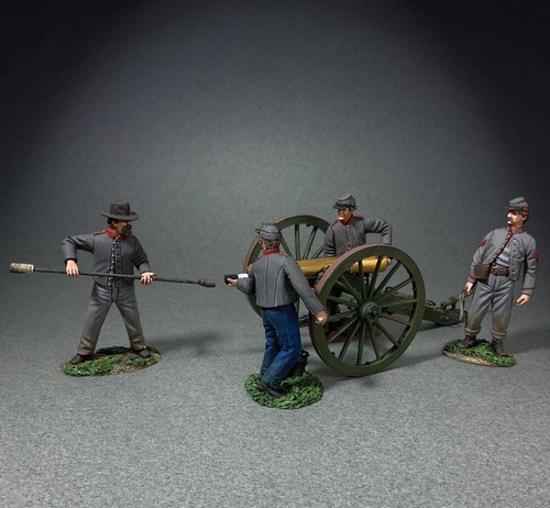 BRITAINS CIVIL WAR CONFEDERATE 31395 CONFEDERATE ARTILLERY 12 POUND NAPOLEON GUN - Bild 2 von 3