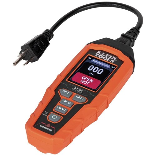 Battery-Powered Circuit Analyzer with Detachable Cord & Dual Fault Detection - Bild 12 von 12