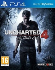 Uncharted 4: A Thief's End PS4 PlayStaion 4 Video Game