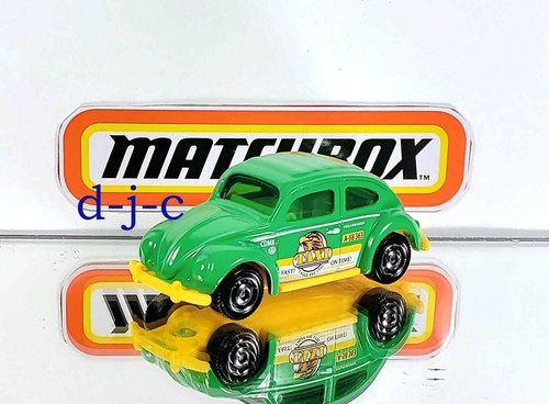2021 Matchbox MBX METRO'62 Volkswagen Beetle Green #97 Loose - Picture 2 of 5