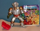 Vintage 1985 He-Man MOTU EXTENDAR Action Figure Complete w/Shield & Booklet