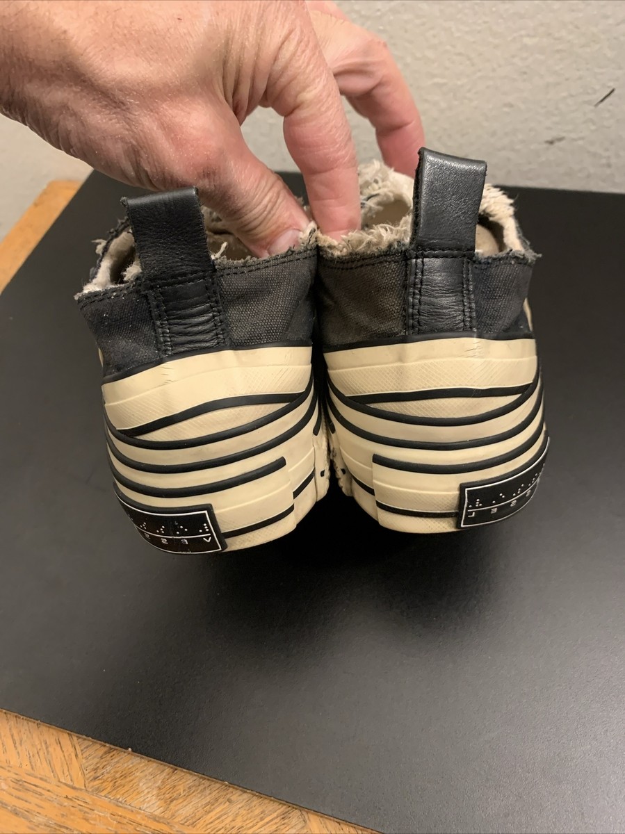 Vessel x Yohji Yamamoto Low Top Canvas Sneakers Black Men 5 Vessel x Yohji Yamamoto Low Top Canvas Sneakers Black Men 5