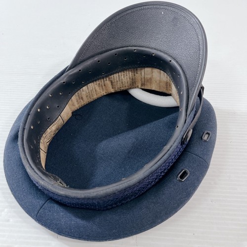 Vintage Japanese Train Conductor Hat 1975 JNR Work Cap Uniform Railway Japan - Picture 3 of 6