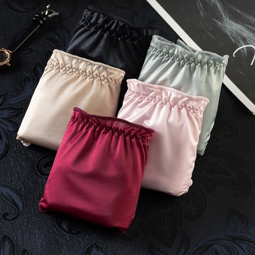 Sexy Satin Höschen T-Back G-String-Tanga Knickers Slips Unterwäsche Bikini ↓ - Bild 5 von 31