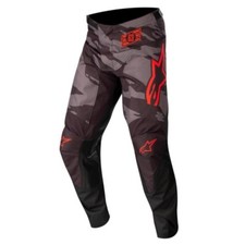 Alpinestars Racer Tactical MX Pants Black Grey Camo Red Fluo
