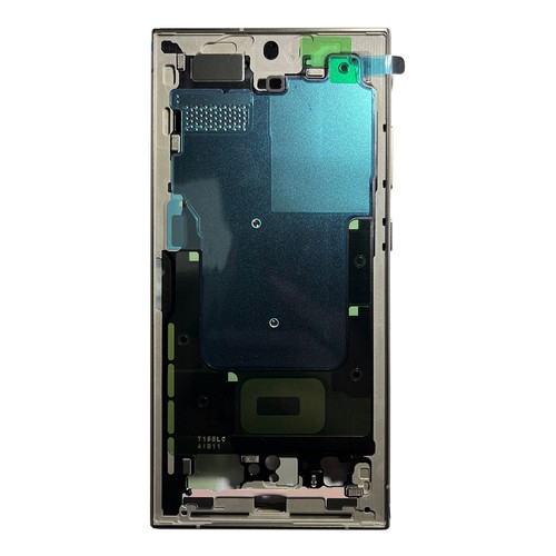 Rahmen Frame für Samsung Galaxy S24 Ultra GH82-33399A Titanium Grau Ersatzteil - 第 2/3 張圖片