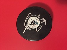 James Reimer Sharks Signed Auto Puck Holder Auto