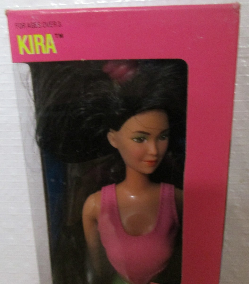 1989 Mattel Wet 'n Wild Kira Barbie Doll 4120 NRFB Never