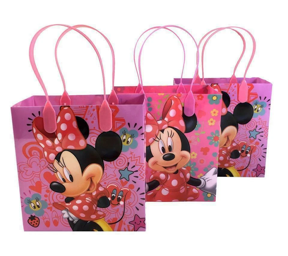 Lote 24 piezas Disney Mickey Minnie Cumpleaños Goody Bolsa Regalo Niños Fiesta Suministro Foto 3 de 3