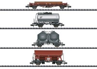 Minitrix / Trix N 18722 - GüTerwagen-Set, Ep. Iii Neuware