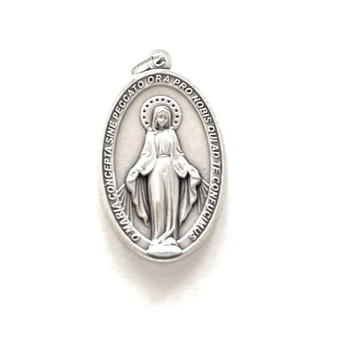 HUGE Miraculous Medal Blessed by Pope Francis - BVM - Virgin Mary - 第 1/6 張圖片