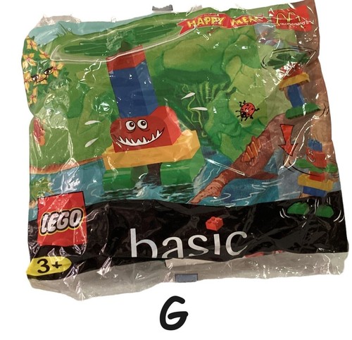 LEGO MCDONALD'S HAPPY MEAL 1999 PROMOZIONALI SET BASIC + 3 ANNI MC DONALDS - Picture 24 of 27
