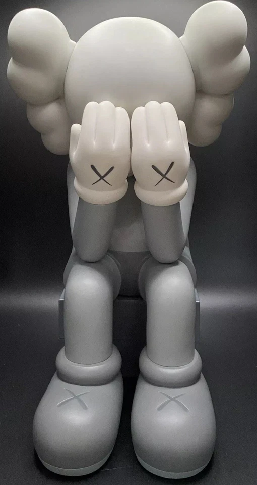 KAWS COMPANION 2013 paso a través gris con caja Foto 2 de 3
